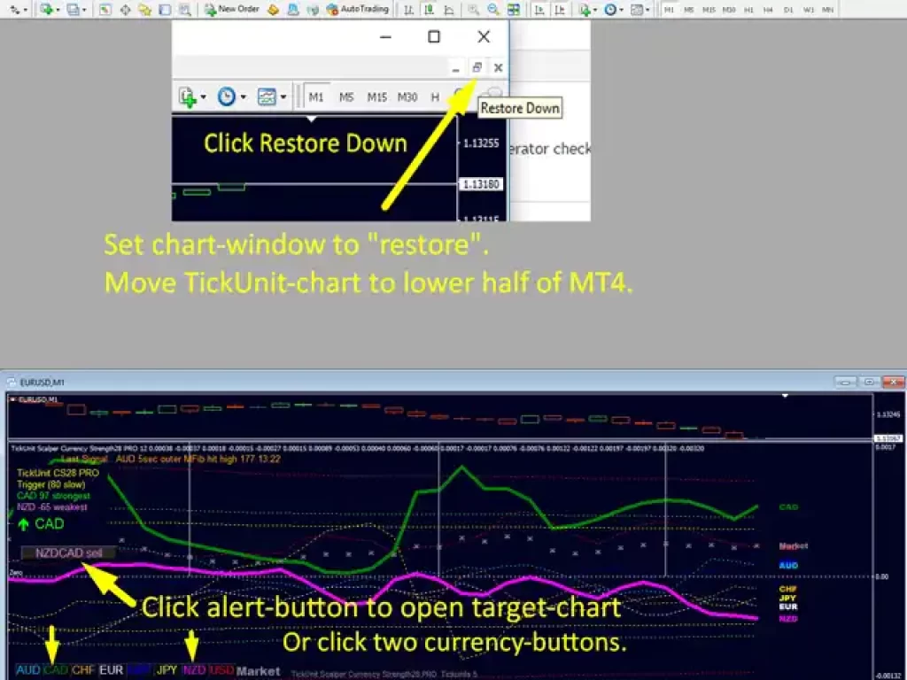 TickUnit Scalper Currency Strength28 PRO review