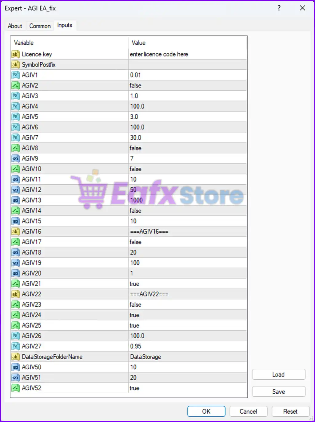 AGI EA MT4 – Expert Advisor Settings Overview 3
