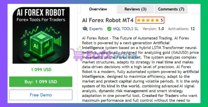 AI Forex Robot MT4 MQL5