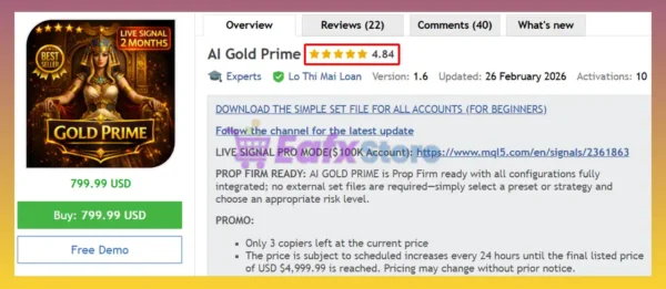 AI Gold Prime Review 2026