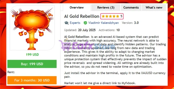 AI Gold Rebellion EA Overview