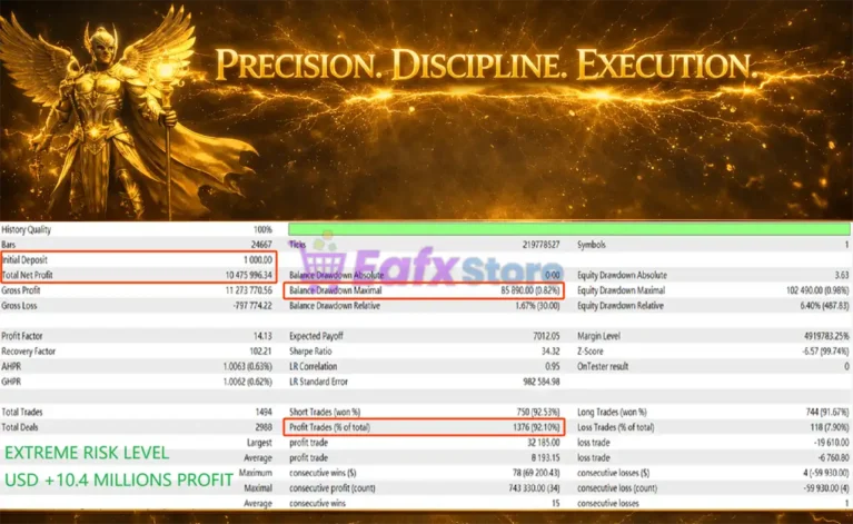 AI Golden Archon EA MT5 Backtest