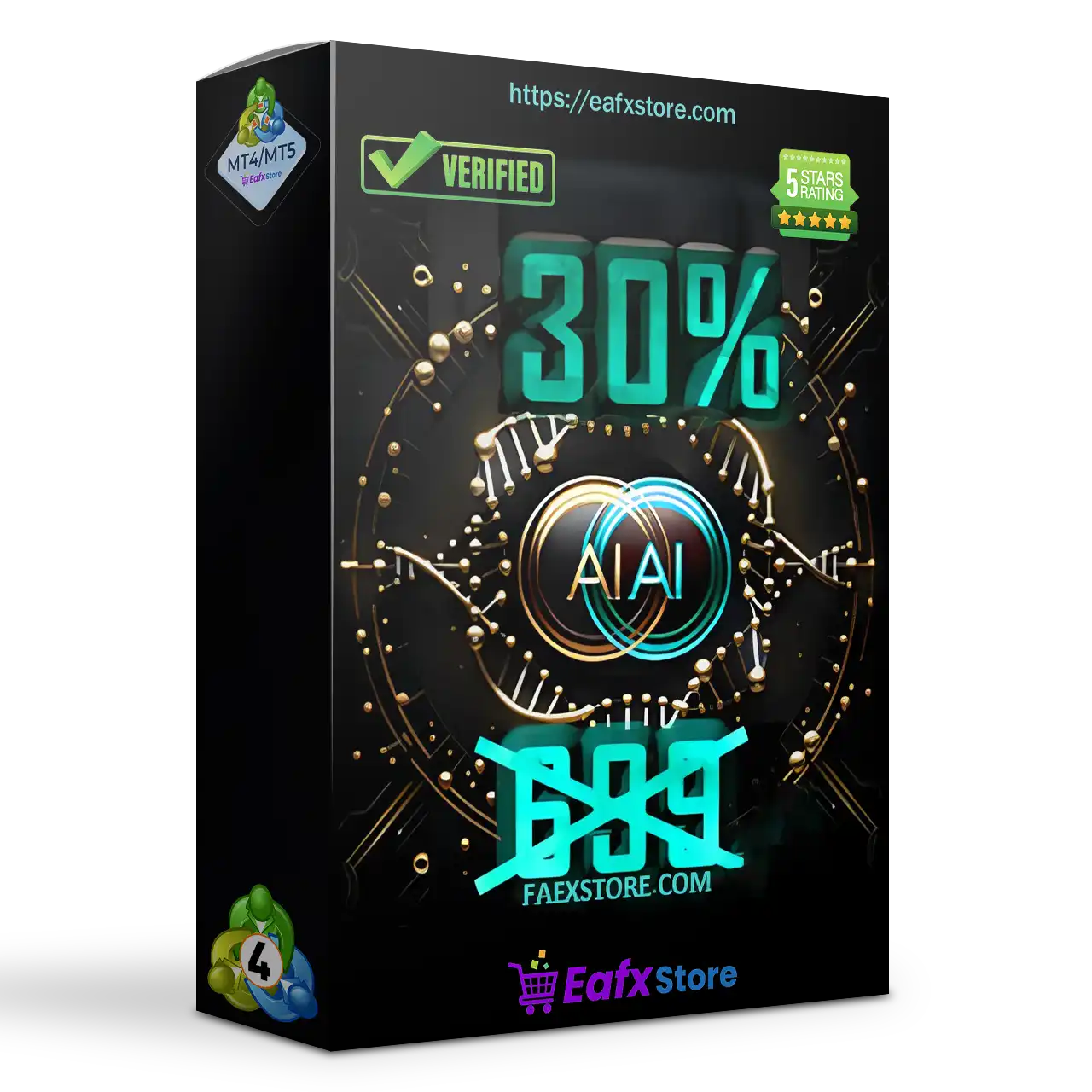 AI NeuroX EA MT4 v1.9 + SetFiles (Platform build 1444+)