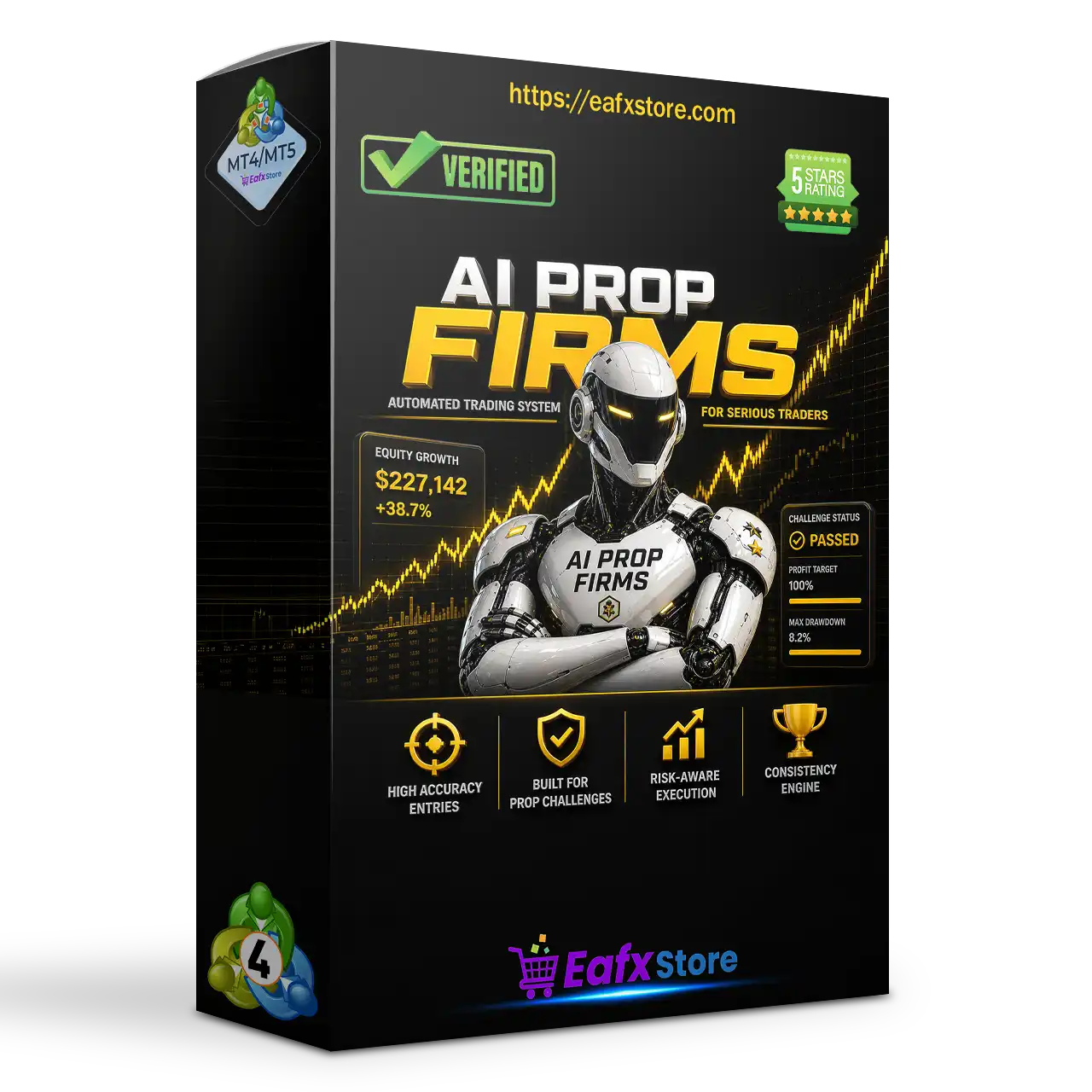 AI Prop Firms MT4 v3.0 Unlimited | Available