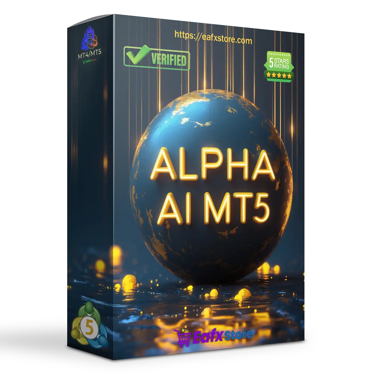 ALPHA AI EA MT5 v1.09 with SetFiles (Unlimited)