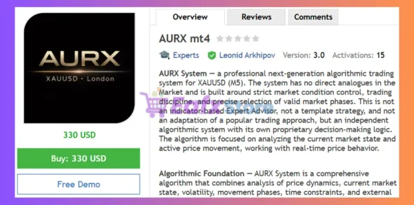 AURX mt4 Review