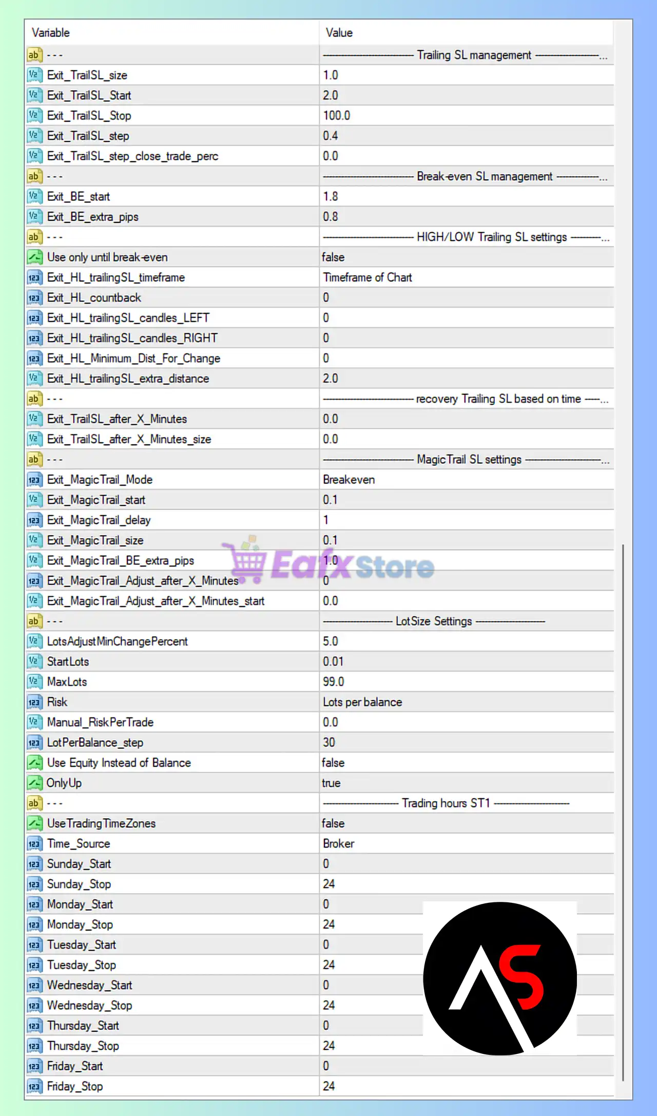 Advanced Scalper EA MT4 Settings Review & Full Analysis 4