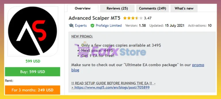 Advanced Scalper MT5 Review