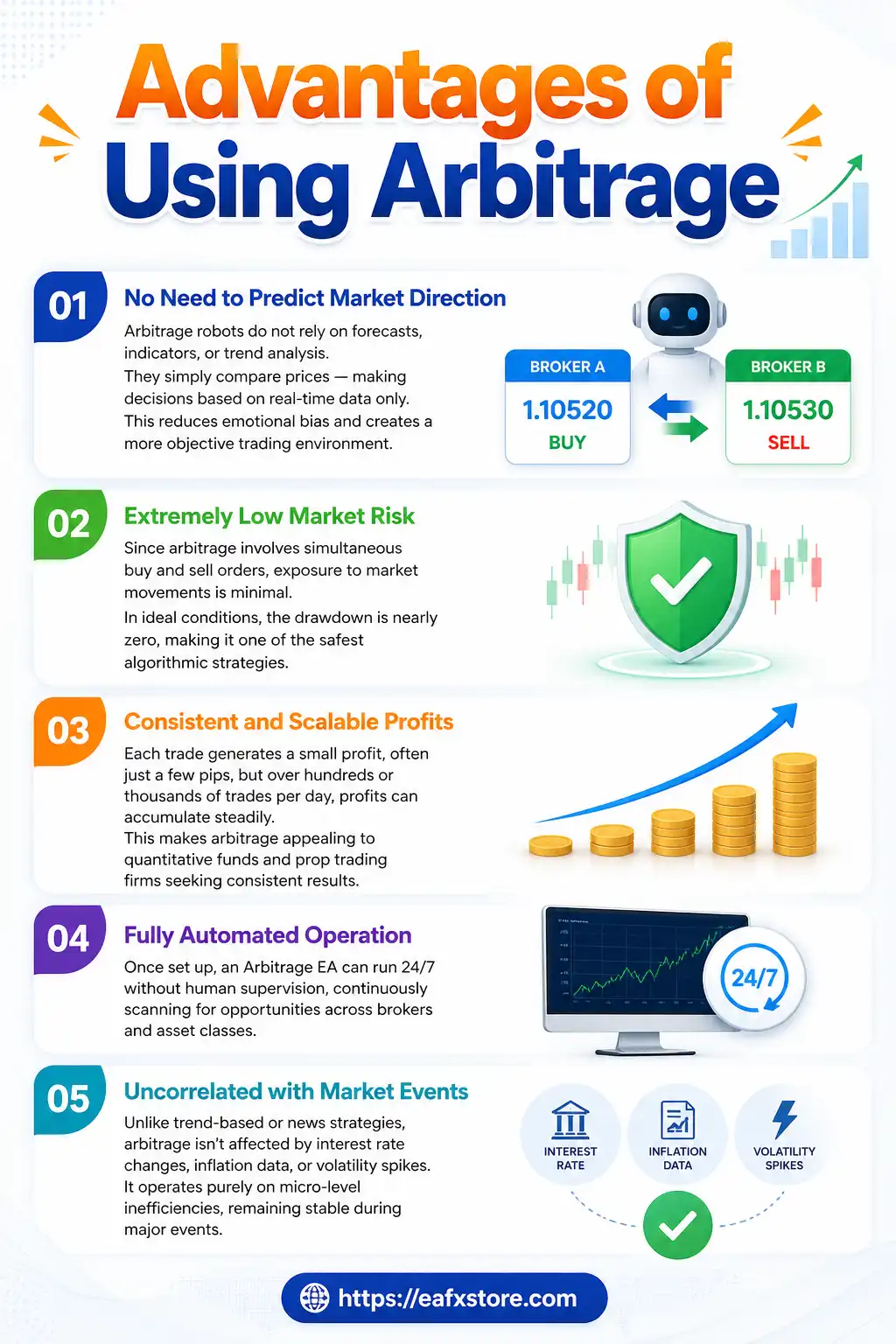 Advantages of Using Arbitrage