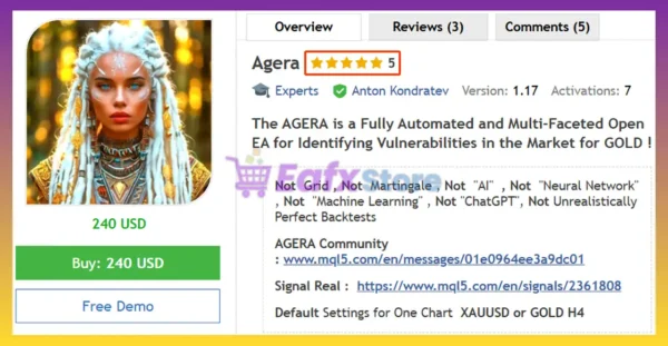 Agera EA MT5 Review