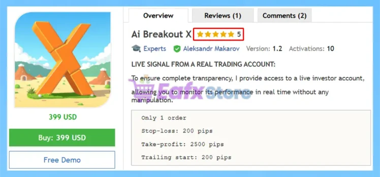 Ai Breakout X MT5 Review