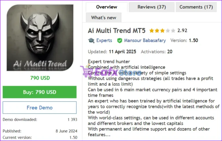 Ai Multi Trend MT5 Overview