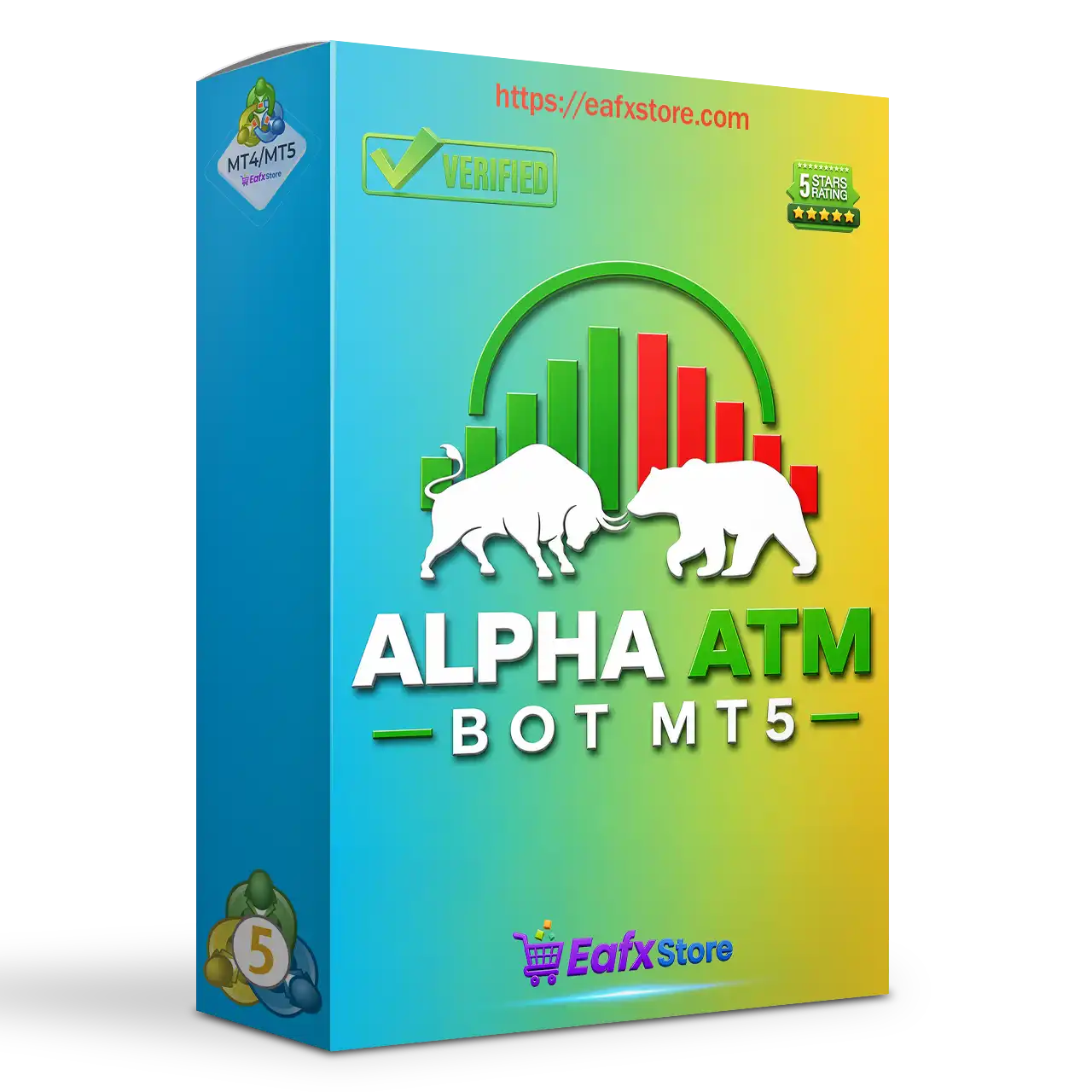 Alpha ATM Bot MT5 with SetFiles (Unlimited)