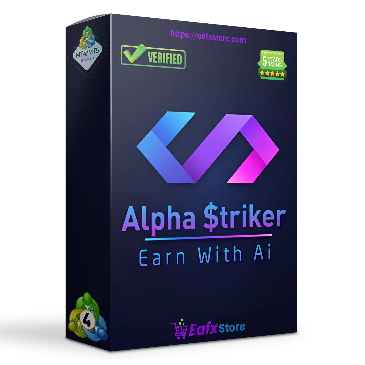 Alpha Striker AI EA MT4 v4.0 with SetFiles (Terminal 1441+)