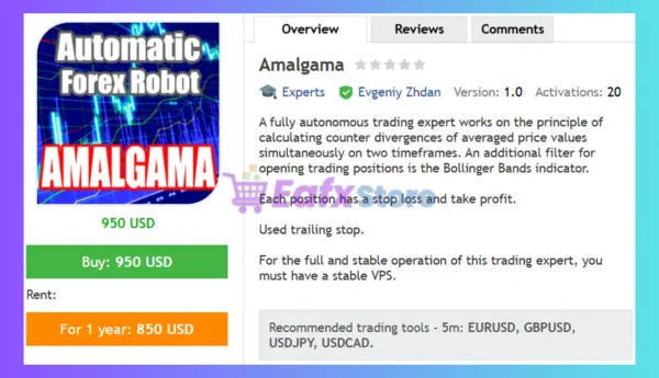 Amalgama EA MT4 Review