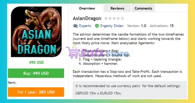 AsianDragon EA MT4 Review