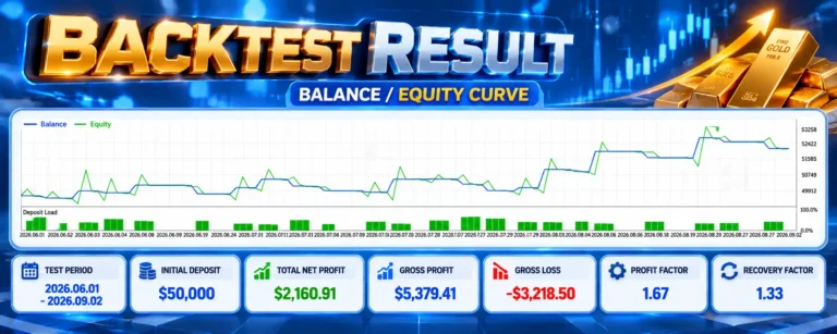 AuroraGold EA By Khadim Hussain Backtest Results
