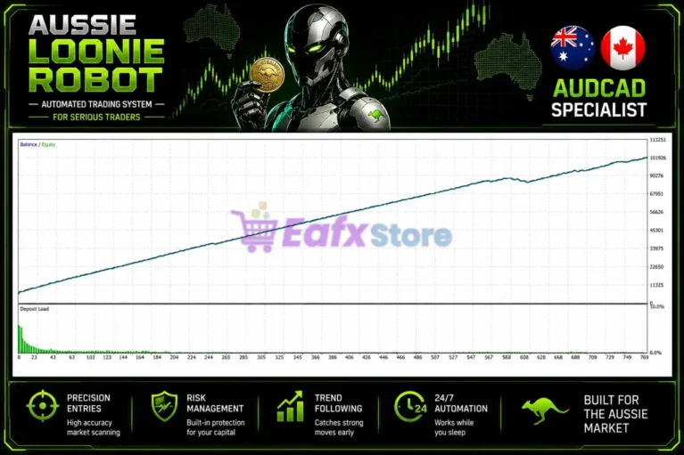 Aussie Loonie EA MT5 Test Results