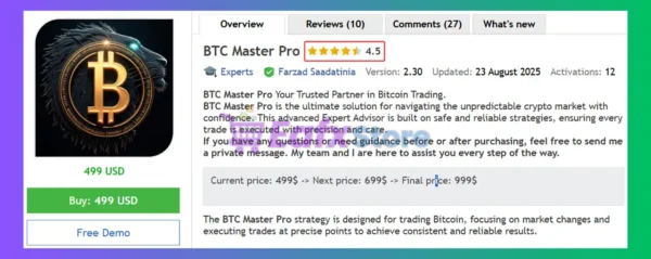 BTC Master Pro Review