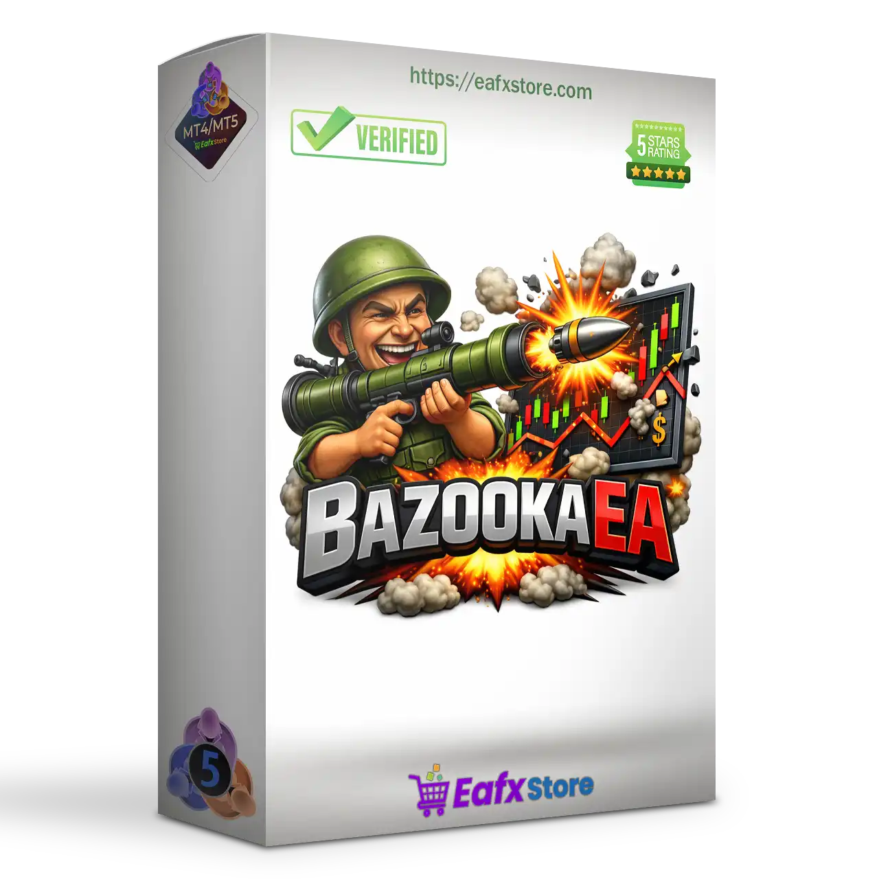 Bazooka EA MT5 with SetFiles (Latest version) – Group Buy