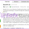 Benefit EA Overview