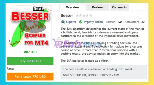 Besser EA MT4 Review