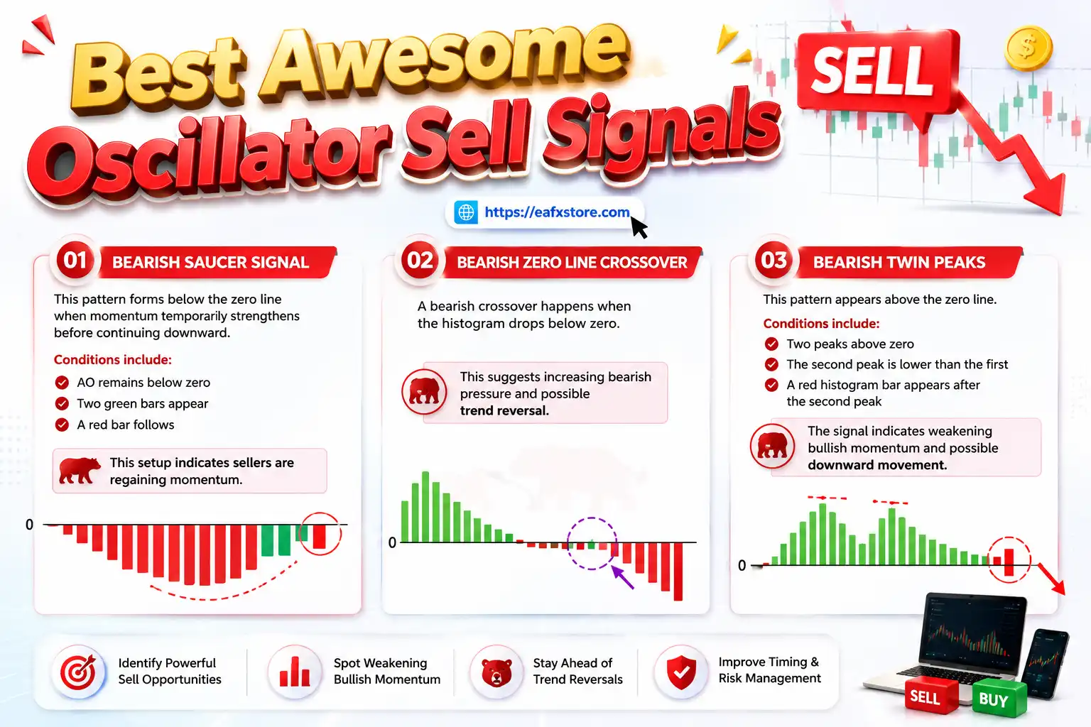 Best Awesome Oscillator Sell Signals