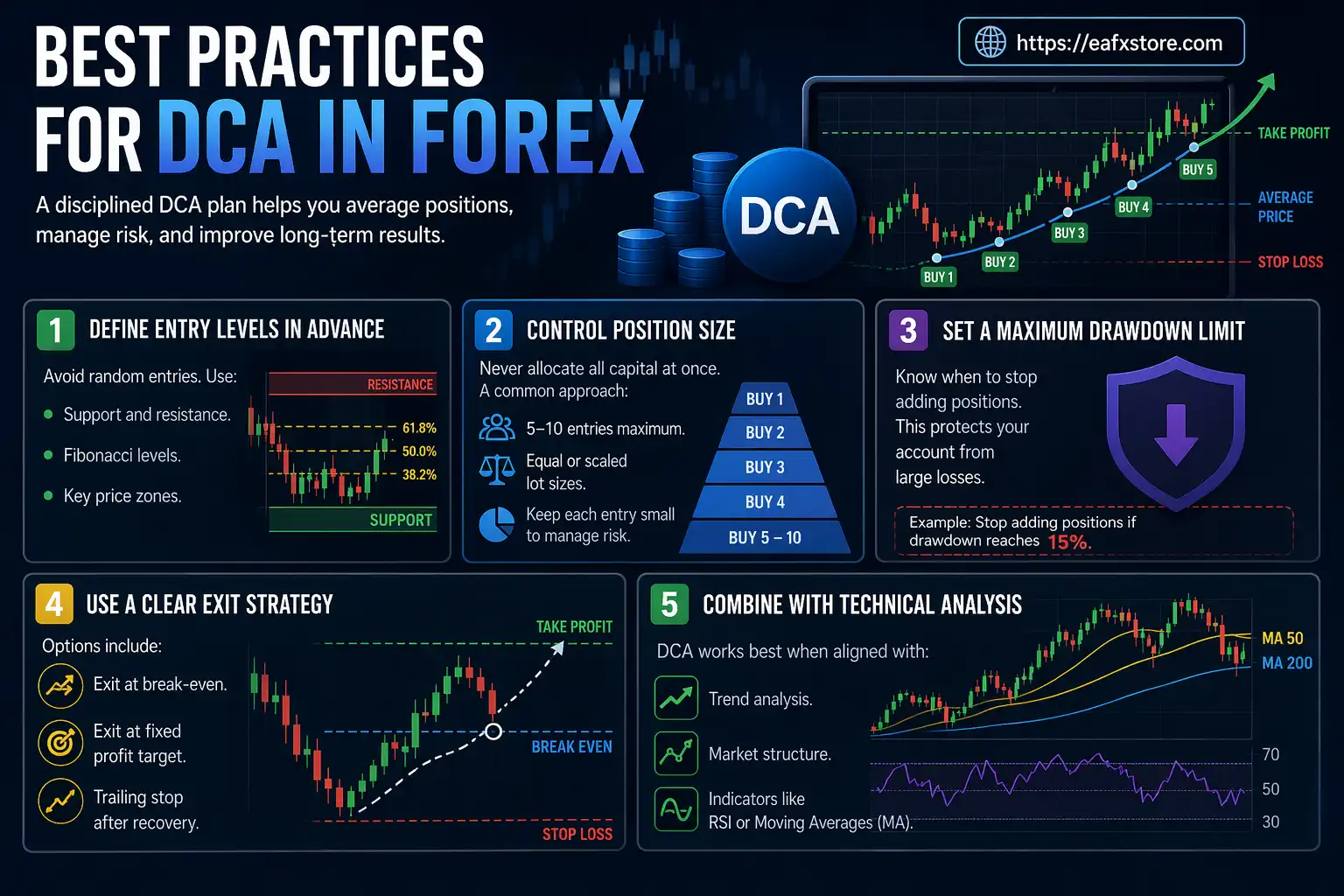 Best Practices for DCA in Forex