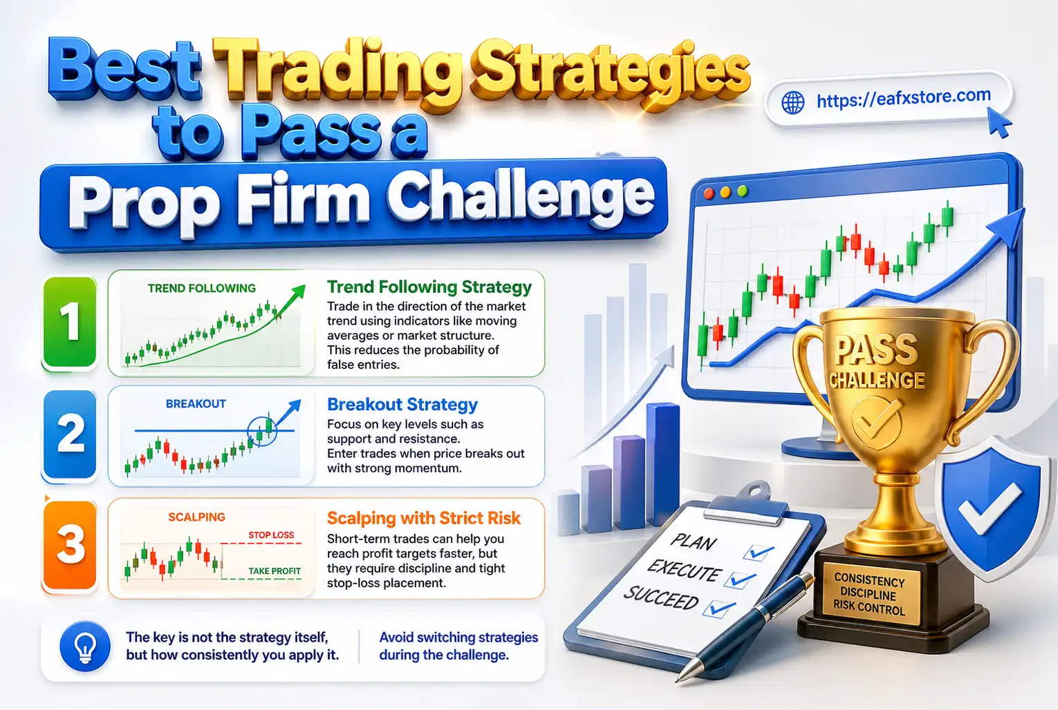 Best Trading Strategies to Pass a Prop Firm Challenge