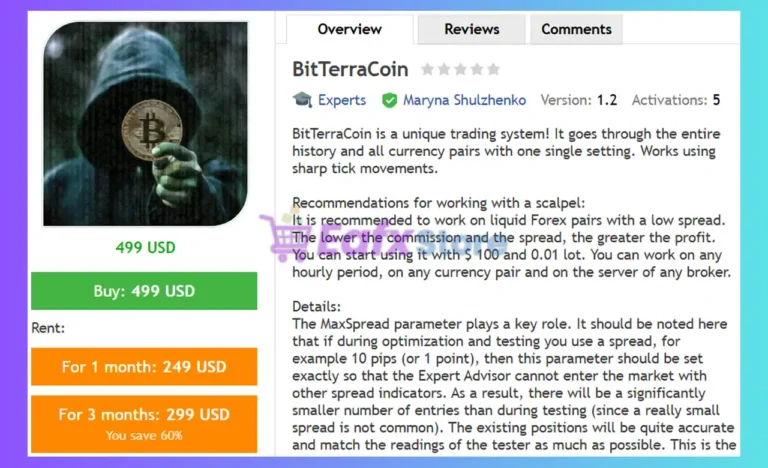 BitTerraCoin EA MT4 Review