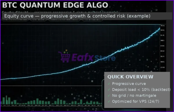 Bitcoin Quantum Edge Algo EA Backtest Results