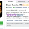 Bitcoin Rider EA MT5 Overview