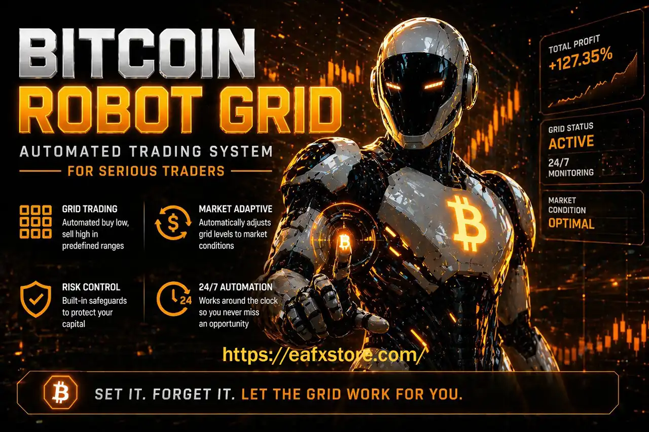 Bitcoin Robot Grid MT5 (Latest version) – GroupBuy 2 Bitcoin Robot Grid MT5 EA Review