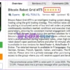 Bitcoin Robot Grid MT5 Overview