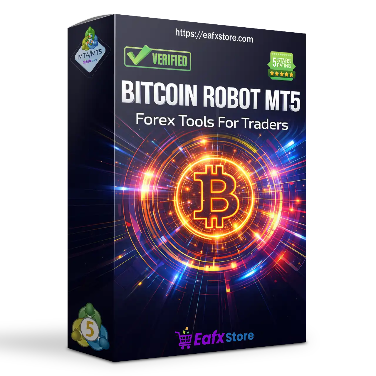 Bitcoin Robot MT5 v8.8 with SetFiles | Available (Unlocked)