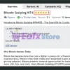 Bitcoin Scalping MT4 Overview