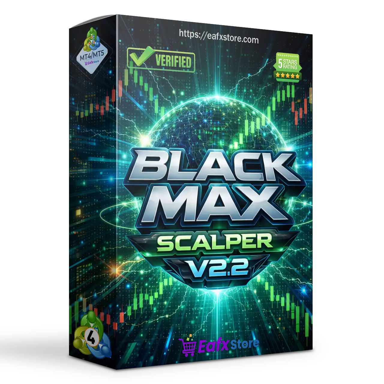 Black Max SCALPER EA MT4 v2.2 with SetFiles (Unlimited)