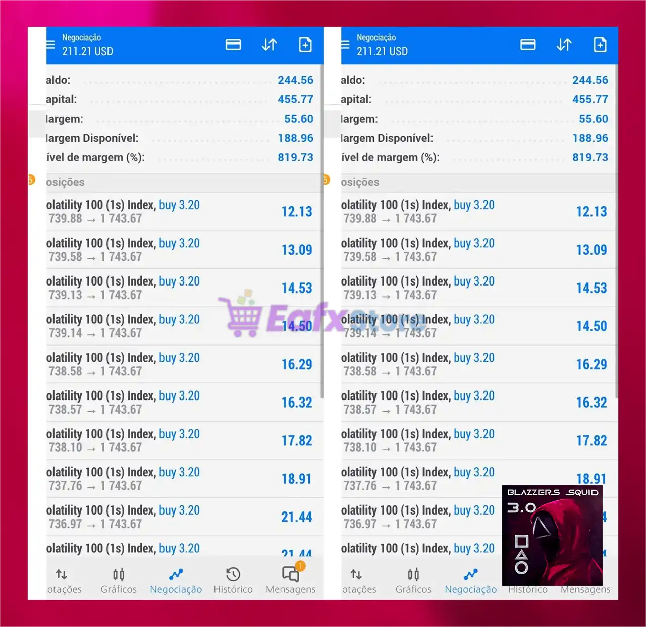 Blazzers Squid MT4 v3.0 (Platform build 1441+) 4 Blazzers Squid MT4 Trading Results