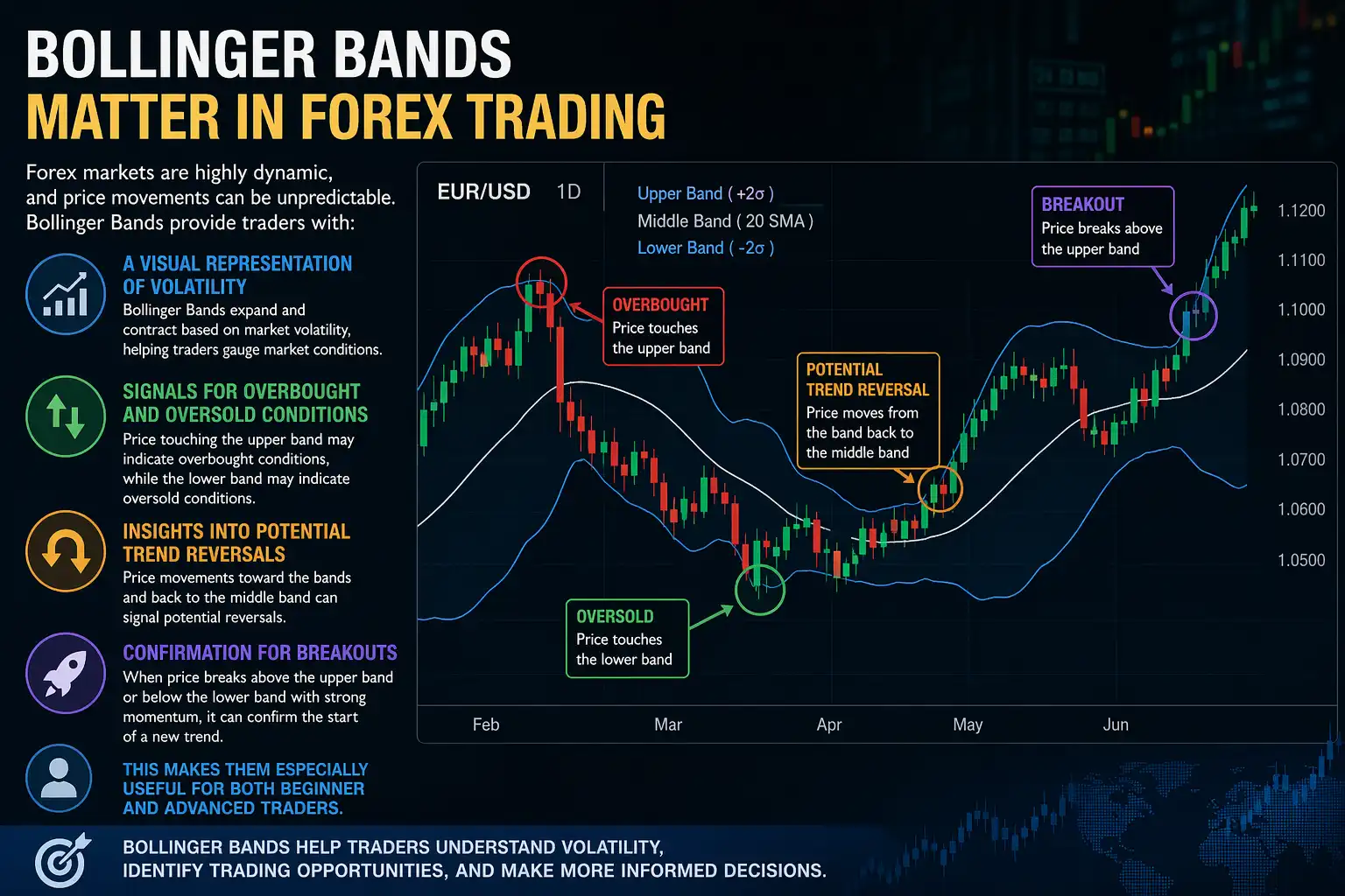 Bollinger Bands Matter in Forex Trading