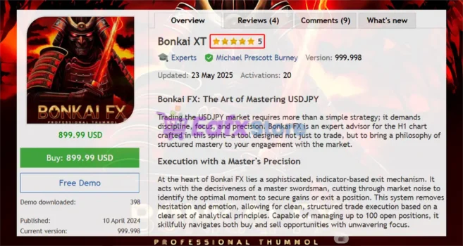 Bonkai XT Overview