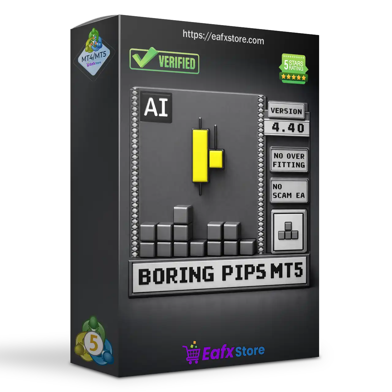 Boring Pips MT5 with SetFiles (Latest version) – GroupBuy