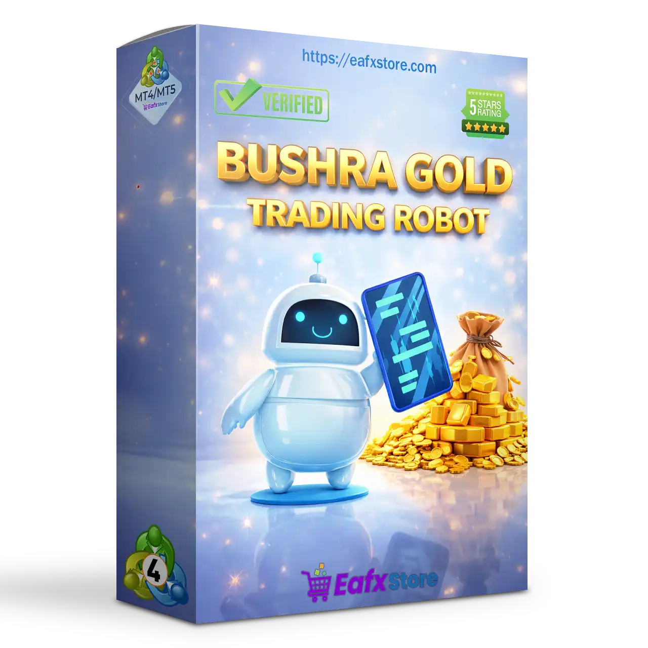 Bushra Gold Trading Robot MT4 with SetFiles (Unlimited)