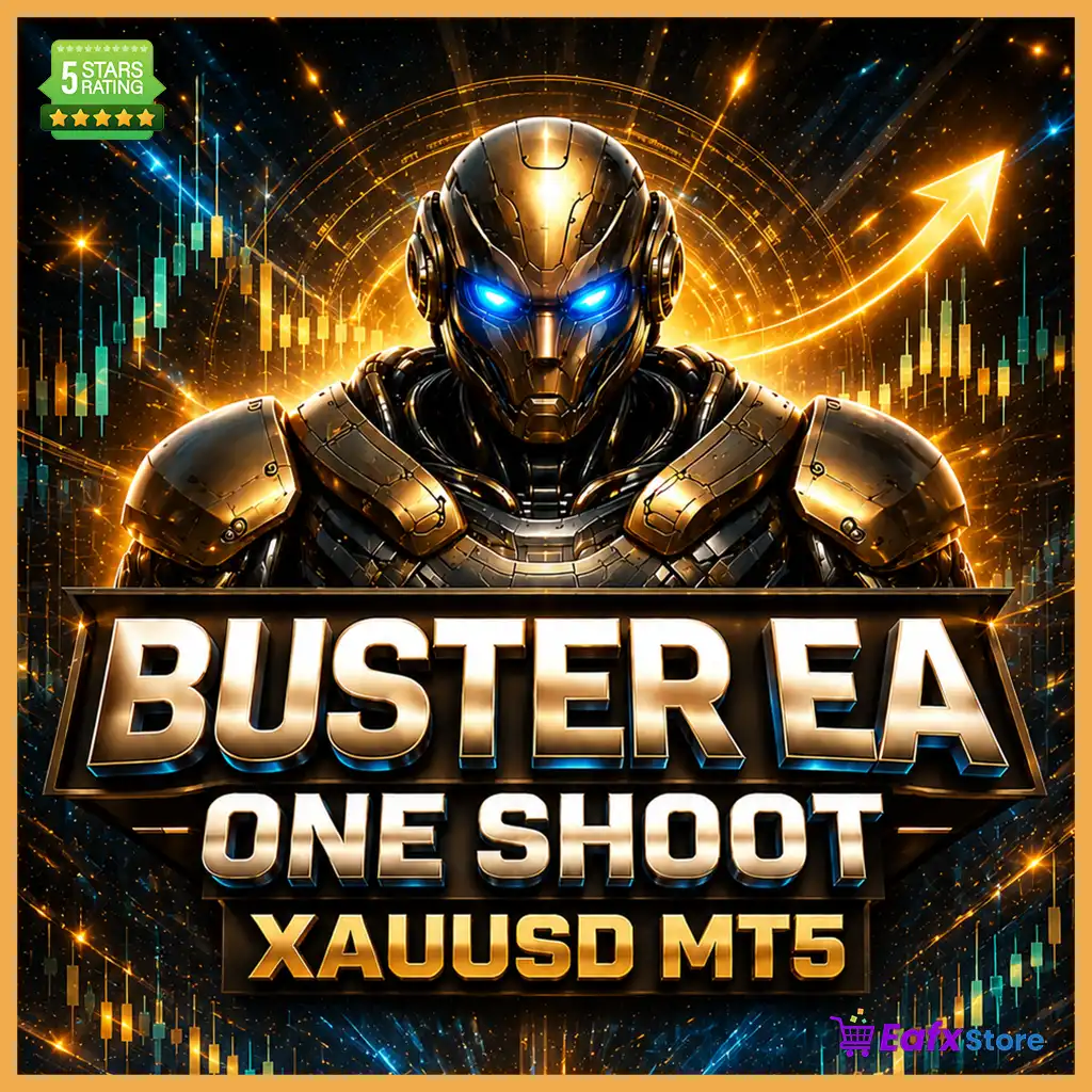 Buster EA One Shoot XAUUSD MT5 v1.23 + SetFiles (Unlimited)