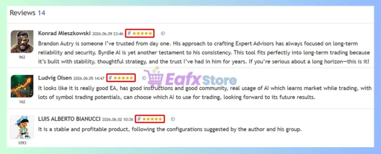 Byrdi EA user reviews