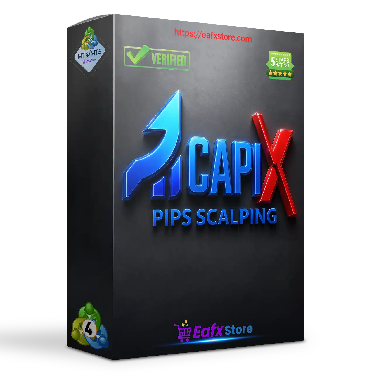 CAPIX PIPS SCALPING EA MT4 with SetFiles (Platform 1471+)