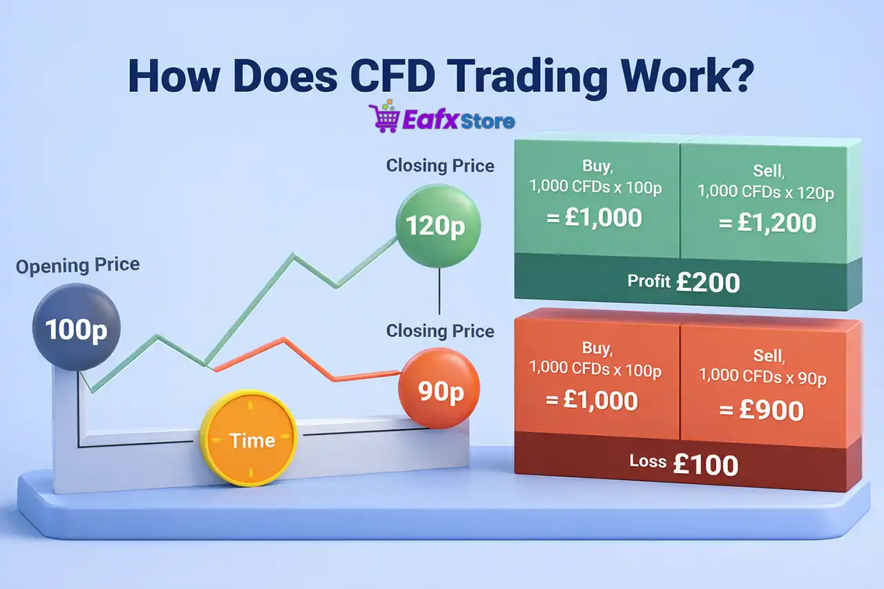 CFD Trading Explained: How to Profit in Forex Markets 3 CFD Trading Works