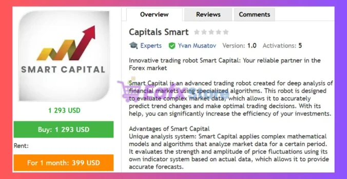 Capitals Smart EA MT4 Review