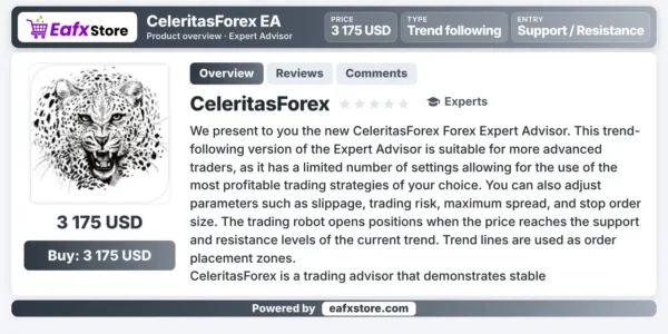 CeleritasForex EA MT4 Review