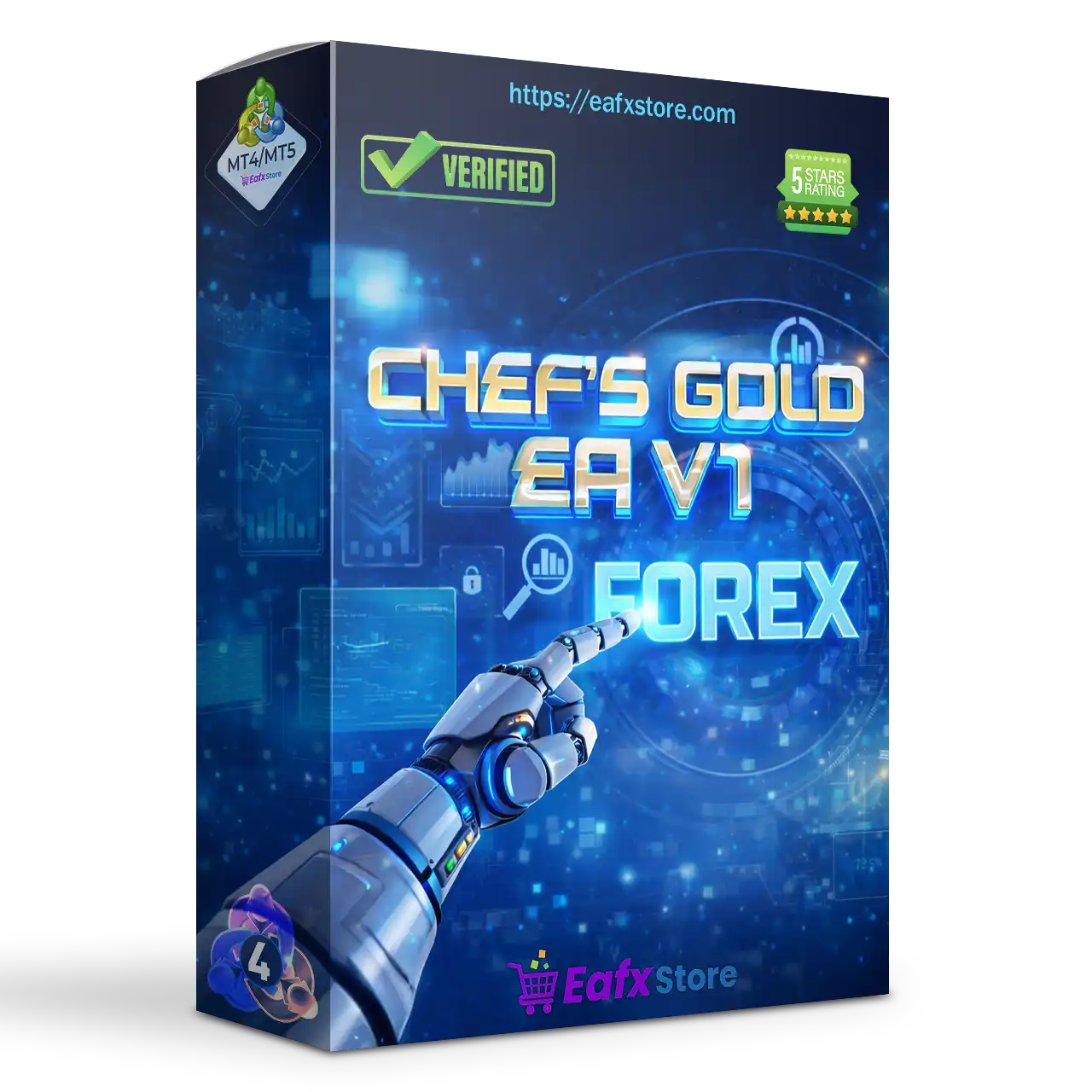 Chefs Gold EA v7.0 MT4 (Unlimited)