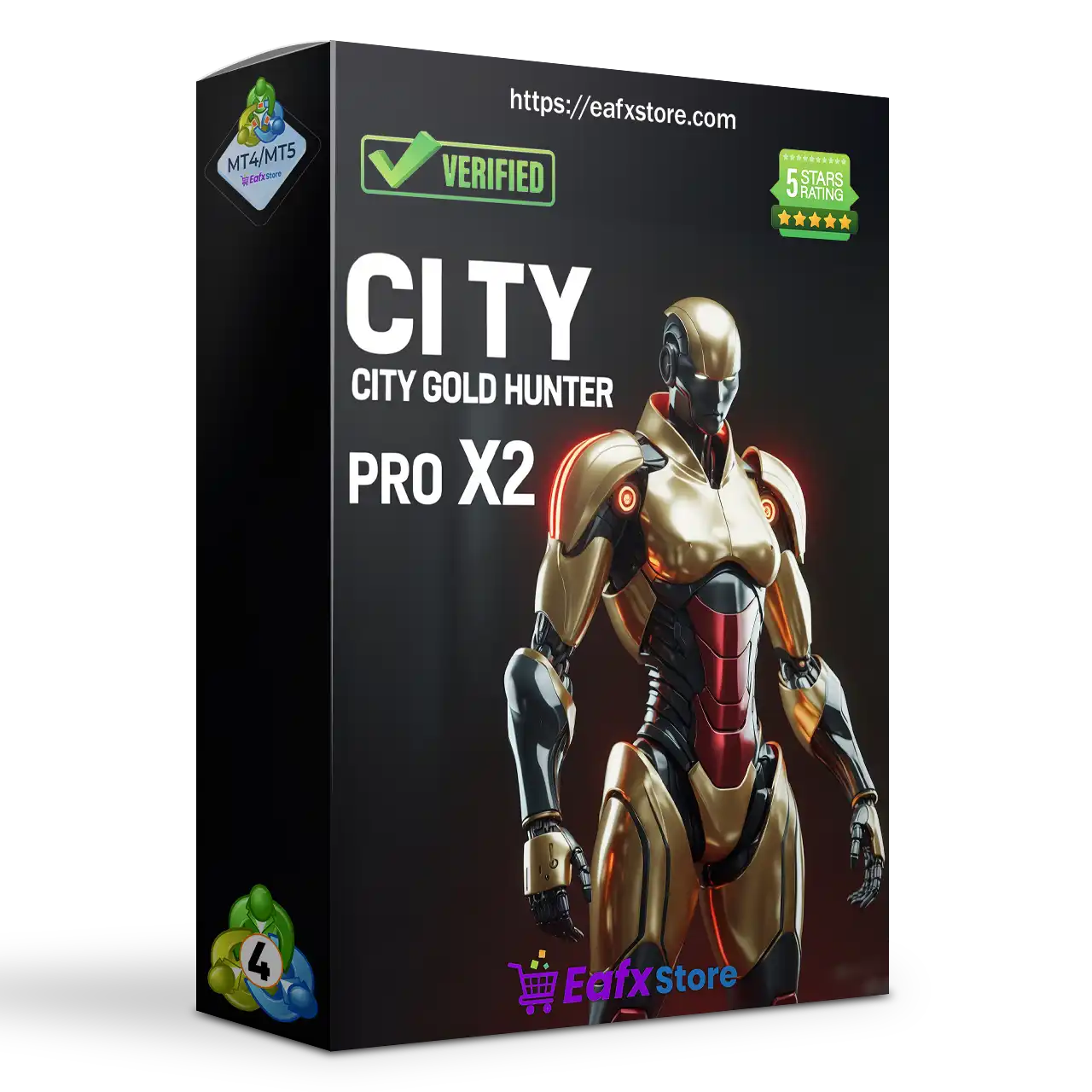 City Gold Hunter Pro X2 MT4 (Platform build 1443+)